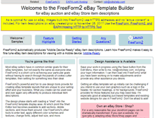 Tablet Screenshot of freeform2.robshelp.com